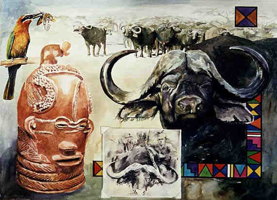 Buffalo Big Five by Sue Dickinson