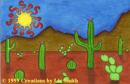 Arizona Morning by Elizabeth Smith
