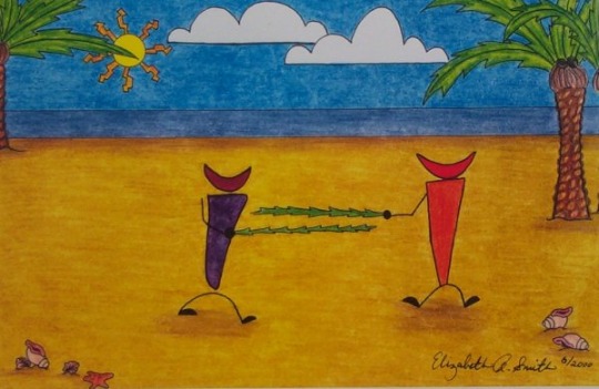 Primitive Fencing by Elizabeth Smith