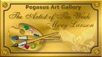 Pegasus Art Gallery Artist of the Week Award