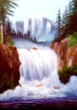 Magical Waterfall by Carol Gammill