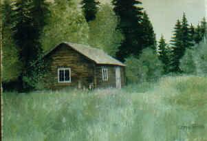 Crofters Holding by Annika Graffton - click on the thumbnail to view the enlarged version