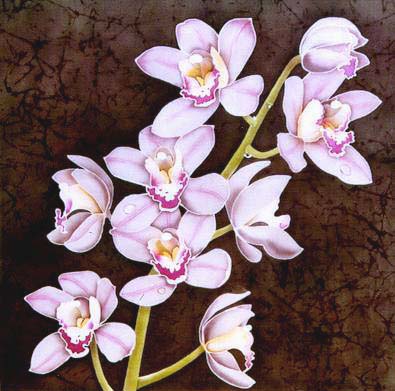 Cymbidium Orchid by Leonard Thompson