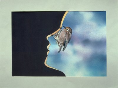 The Thought by Arlette Steenmans - click on the thumbnail to view the enlarged version