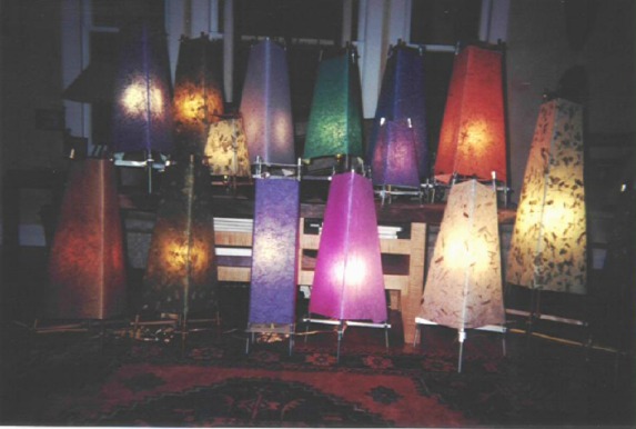 Tripod Lamps by Mike Brannon