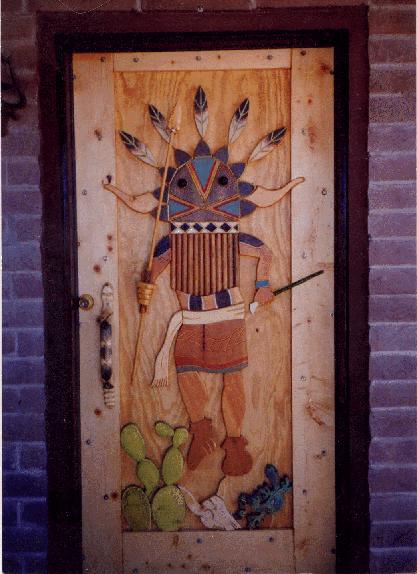 Custom Wooden Doors - click on the thumbnail to view the enlarged version