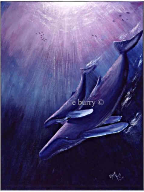 Humpback Harmony by Elizabeth Burry - click on the thumbnail to view the enlarged version